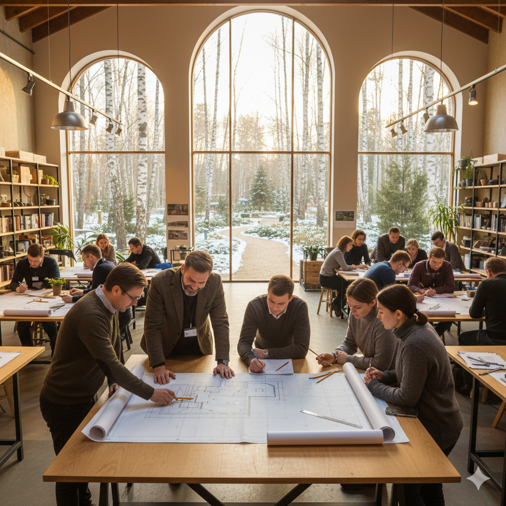 Процесс работы на воркшопе